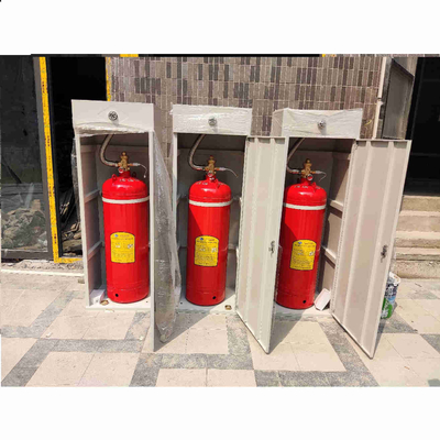 kwaliteit  90L Type Hfc 227ea FM200 Fire Extinguishing System With Multiple Zones Controlled fabriek