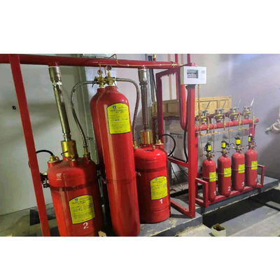 kwaliteit  FM200 Mixed Gas Fire Extinguishing System Agent Purity 99.99% Odorless fabriek