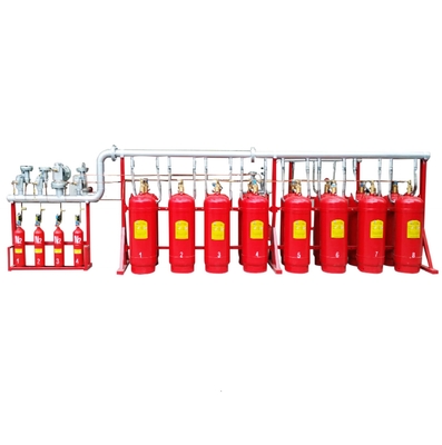 HFC227ea FM200 brandbestrijdingssysteem 40L - 180L Heptafluorpropaan brandblussers