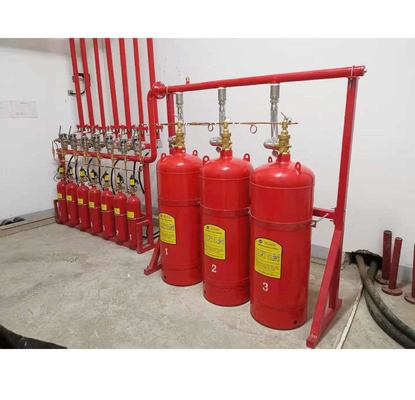 Rood Geurloos Hfc227ea FM200 Gasonderdrukkingssysteem
