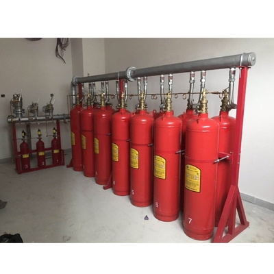 Flexible FM200 Pipe Network System Clean Agent Brandbestrijdingssysteem voor magazijn