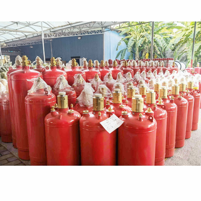Rode kleur Fm200 Gascilinder 4.2MPa / 5.6MPa Brandonderdrukkingcontainer