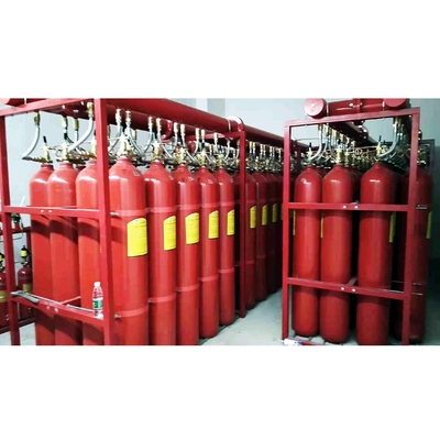 Inertgasbrandbestrijdingssysteem 100L Rood IG 100 Brandbestrijdingssysteem