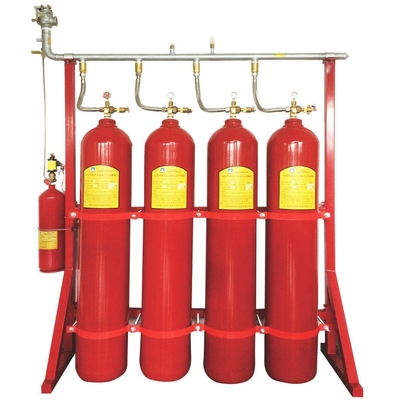 Inertgasbrandbestrijdingssysteem 100L Rood IG 100 Brandbestrijdingssysteem