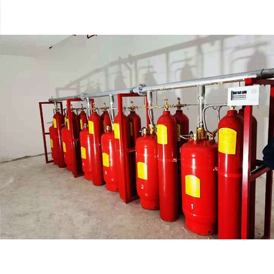 90Ltr FM200 zuigerstroomsysteem Brandbestrijdingsapparatuur Elektrische handmatige startmodus