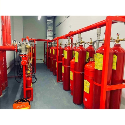 90Ltr FM200 zuigerstroomsysteem Brandbestrijdingsapparatuur Elektrische handmatige startmodus