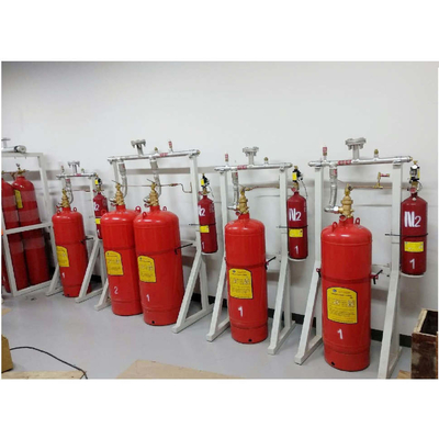 Stalen gelaste / naadloze Fm200-cilinder Gasopslag 120L Brandblusschijfcilinder