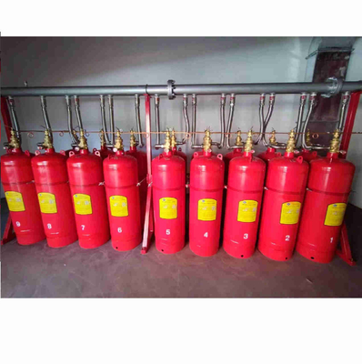 90L FM200 Cylinder werkdruk 5,6Mpa Rode FM200-containers