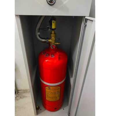 40L 33kg FM200 gas brandblusysteem met multizone bescherming