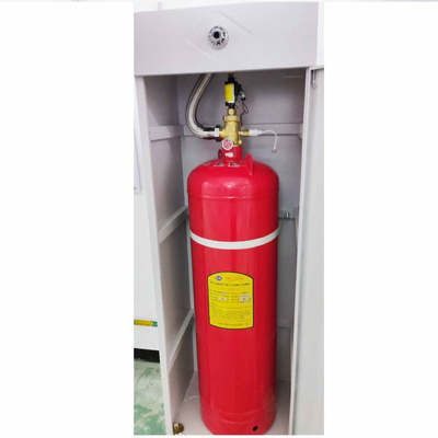 Rood FM200 Kasten Brandbestrijdingssysteem Voor brandbescherming Niveau A B C Brandbestrijding Maximale vulsnelheid 0,95 kg/l