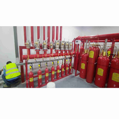Automatisch Fm200 gasbrandbestrijdingssysteem 4.2MPa 5.6Mpa branddetectiesysteem