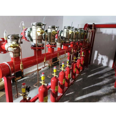 Eenvoudige zone FM200 gasonderdrukingssysteem Fm200 Automatische brandblusser