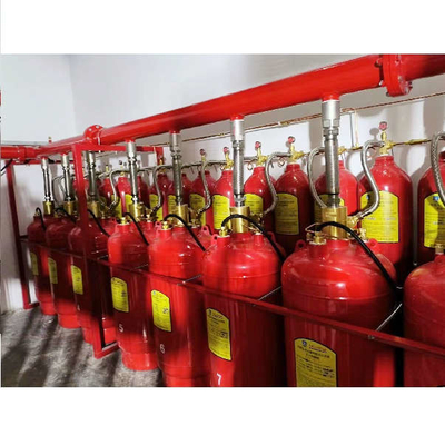 Handmatig Automatisch FM200 Gas Brandblussysteem 120L Kleurloos En Geurloos