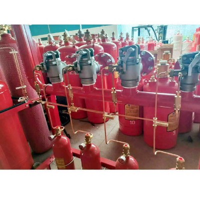 Heptafluorpropaan brandbeveiligingsapparatuur FM200 buisnet systeem