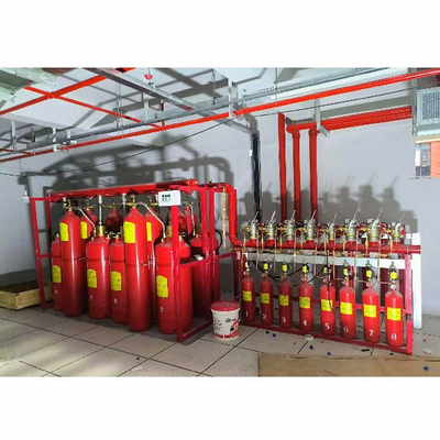 Zuiverheid 99,99% FM200 Pipe Network System For Class A Brandbeschermingsgraad DC24V