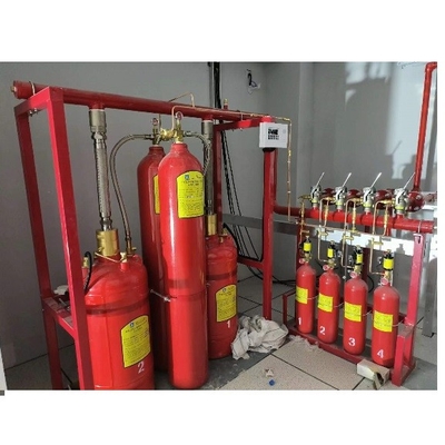 Zuiverheid 99,99% FM200 Pipe Network System For Class A Brandbeschermingsgraad DC24V