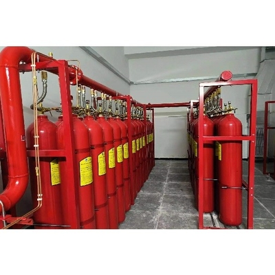 Besloten overstromingsbeschermingssysteem voor inerte gassen FM200 Automatische of handmatige activering