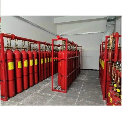 IG100 Rood brandbestrijdingssysteem Cylinder 15MPa 20MPa werkdruk