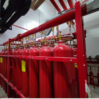 Rood 70L - 90L IG100 stikstofbrandbestrijdingssysteem