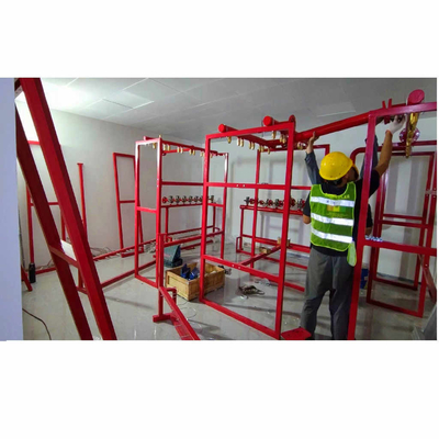Multifunctioneel IG100 Inertgas Brandblussysteem Hoge duurzaamheid Rode kleur