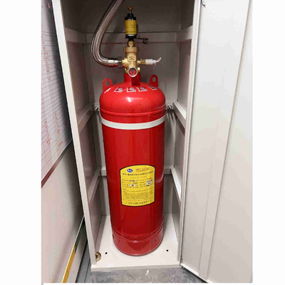 Zilveren kast-type brandblussysteem met een hoog rendement FM200 kast-type brandsysteem