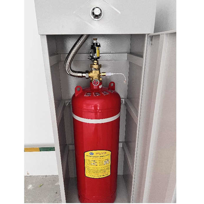 Rood Hfc-227ea FM200 Kasten Systeem 120L staal Gasonderdrukking Systeem