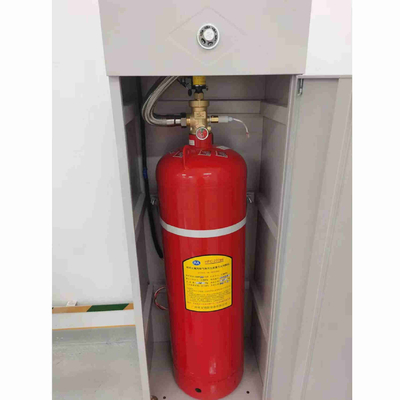 Rood Hfc-227ea FM200 Kasten Systeem 120L staal Gasonderdrukking Systeem
