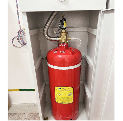 Pipeless FM200 Brandblussysteem 2.5Mpa Bergingspanning AC 220V DC 24V 1.5A