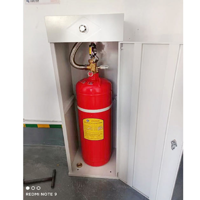 120L FM200 HFC227ea Rood cilinders gas brandblussers 2,5 MPa