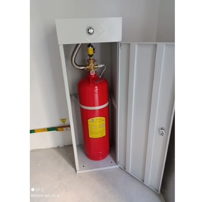 120L FM200 HFC227ea Rood cilinders gas brandblussers 2,5 MPa