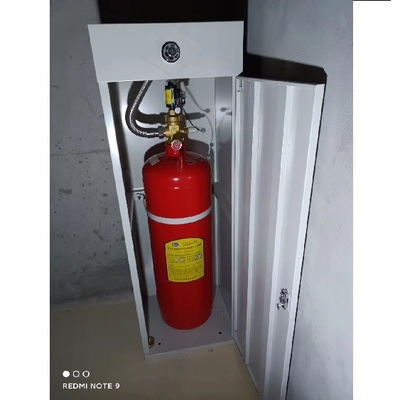 Brandblussers FM200 met rood flacon alarm voor branddetectie