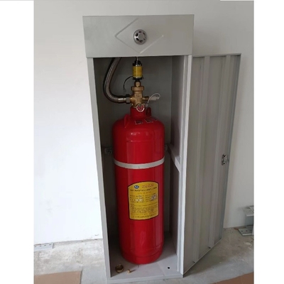 Brandblussers FM200 met rood flacon alarm voor branddetectie