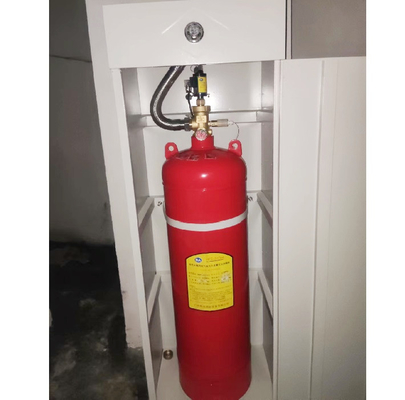 100L enkelkast FM200 computerkamer databank gas brandblusser