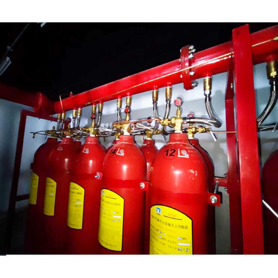 20 MPa IG541 Gasbrandbestrijdingssysteem voor minimale schade