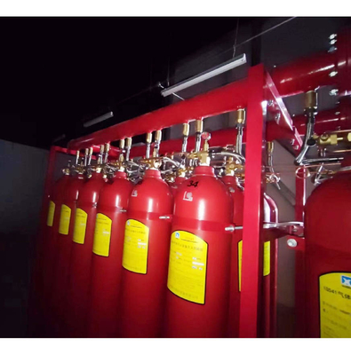 Automatische brandmelding 80L 15MPa IG541 gesloten brandblussysteem