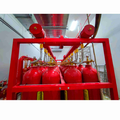 IG 541 Brandblussysteem met inerte gassen Capaciteit 70L 80L 90L Pipeline Type