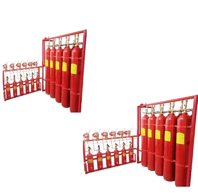 15MPa IG541 Brandbestrijdingssysteem Gascilindercapaciteit 70L 80L 90L
