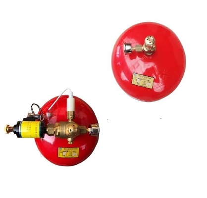 30L rood opgehangen FM200 gas brandblussysteem voor kleine enkele zone