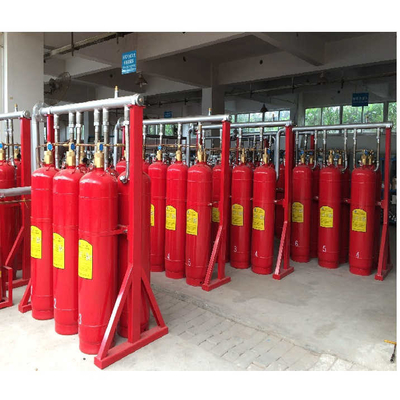 120L gas brandblussysteem Rood Fm200 Automatische brandblusser