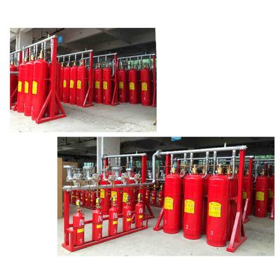 HFC 227ea FM 200 gasonderdrukkingssysteem voor binnen met maximale systeembescherming