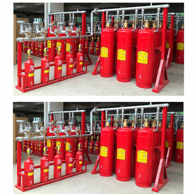 Flexible Structure Fm 200 Clean Agent Brandbestrijdingssysteem 8.0Mpa Maximale werkdruk