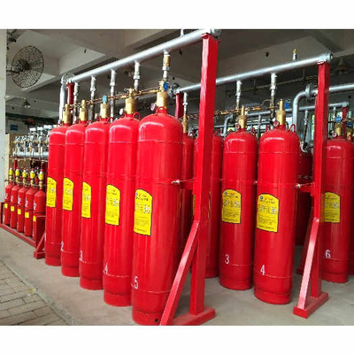 Heptafluoropropane FM200-pijpennetwerk systeem flexibel gasbrandblussysteem
