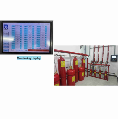 FM200 Rapid Response HFC 227ea Brandblussysteem Remote Linkage Monitoring