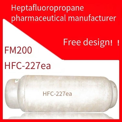 Industriële kleurloze HFC 227ea Reinigingsmiddel FM200 Helder brandbestrijdingsmiddel