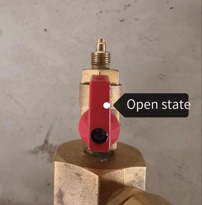 1.6MPa Druk NOVEC 1230 Brandbestrijdingssysteem Hoge veiligheid 0.2L 0.4L 0.8L 1L