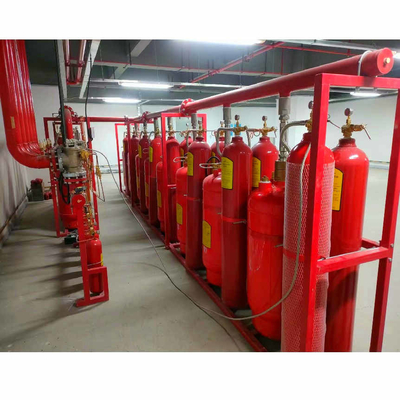 Volledig automatisch FM200 zuigerstroomstelsel Brandblussysteem voor machinekamer