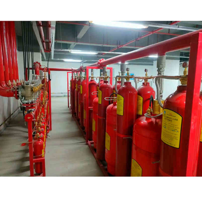 Heptafluoropropane FM200 Computerruimte brandbestrijding zuiger stroom systeem