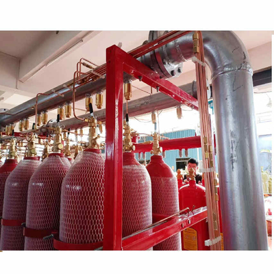5.6Mpa FM200 zuigerstroom HFC-227 Roodcilinder Brandblussysteem