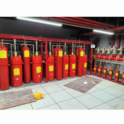 Hoge veiligheid HFC-227ea FM200 zuigerstroomsysteem gasonderdrukkingssysteem buisnettype