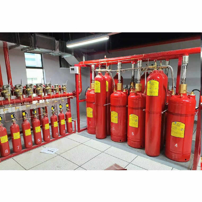 Pipeline type FM200 zuigerstroomsysteem Heptafluoropropaan gasonderdrukkingssysteem